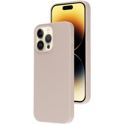 Mobiparts iPhone 14 Pro Max Silikon Backcover - Soft Salmon