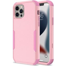Mobigear Ultra Tough iPhone 14 Plus Hülle Hardcase Backcover Stoßfest - Pink