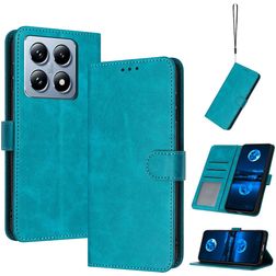 Mobigear Wallet Xiaomi 14T Hülle Klapphülle Geldbörse - Grün