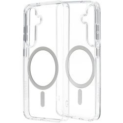 Mobiparts Hardcover Transparent Samsung Galaxy S25 MagSafe Hardcase Backcover - Transparent