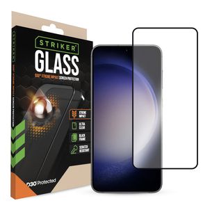 Striker Xtreme Impact Samsung Galaxy S23 Panzerglas Gehärtetes Glas Displayschutz - Hüllenfreundlich
