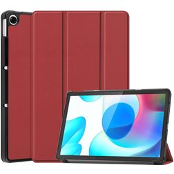 Mobigear Tri-Fold Realme Pad 10.4 (2021) Hülle Klapphülle - Rot