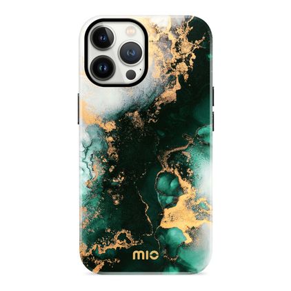 MIO iPhone 13 Pro MagSafe Hardcase Backcover - Green Marble