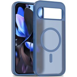 Mobigear Shockproof Google Pixel 10 Pro XL MagSafe Hardcase Backcover - Blau
