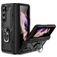Mobigear Armor Ring Samsung Galaxy Z Fold 5 Hülle Hardcase Backcover Stoßfest mit Ringhalter - Schwarz