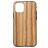 Mobigear Nature iPhone 12 Pro Max Hülle Flexibles TPU Backcover - Teak