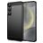 Mobigear Brushed Slim Samsung Galaxy S25 Plus Hülle Flexibles TPU Backcover - Schwarz