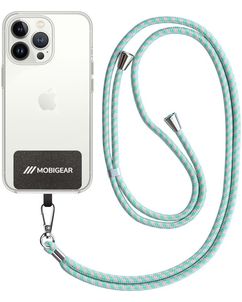 Mobigear Lanyard Universal-Handykette einstellbar - Pink / Grün