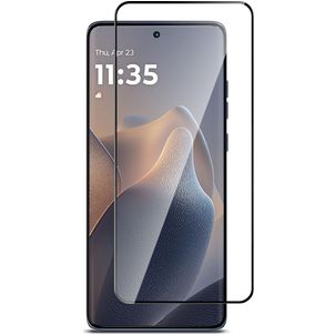 Mobigear Premium Motorola Edge 60 Fusion Panzerglas Gehärtetes Glas Displayschutz - Hüllenfreundlich - Schwarz