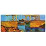 Mobigear Anti-Slip Mauspad - 40 x 90 CM - The Langlois Bridge at Arles