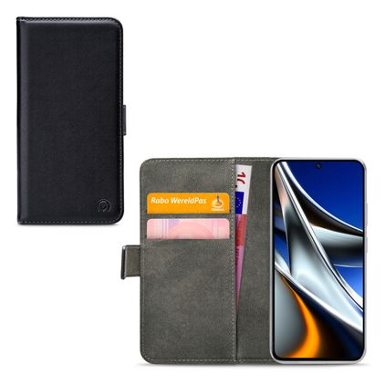 Mobilize Classic Gelly Wallet POCO X4 Pro 5G Klapphülle Portemonnaie - Schwarz