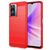 Mobigear Brushed Slim Realme Narzo 50 5G Hülle Flexibles TPU Backcover - Rot
