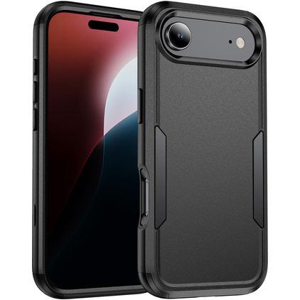 Mobigear Ultra Tough iPhone Air Hardcase Backcover Shockproof - Schwarz
