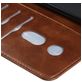 Mobigear Zipper Samsung Galaxy S20 Hülle Klapphülle Geldbörse - Braun