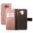 Mobiparts Saffiano Wallet Samsung Galaxy J6 (2018) Klapphülle Portemonnaie - Pink