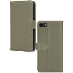 Mobilize Premium Gelly Wallet iPhone 7 Hülle Klapphülle Geldbörse - Grün