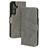 Mobiparts Classic Wallet Samsung Galaxy S25 MagSafe Hülle Klapphülle - Granite Grey