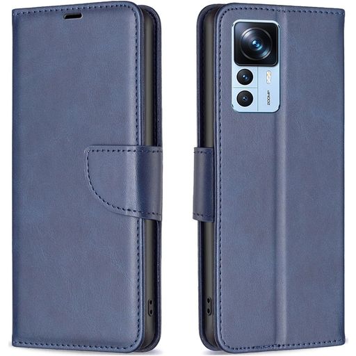 Mobigear Excellent Xiaomi 12T Hülle Klapphülle Geldbörse - Blau