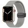 Mobigear Sport Mag Silikon Apple Watch Armband Magnetverschluss - 42/41/40/38 mm - Grau