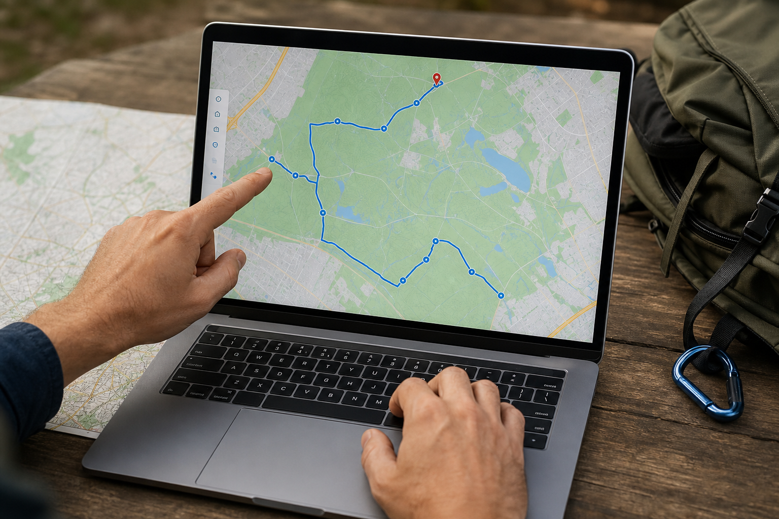 Wanderroute selbst erstellen und planen mit Google Maps
