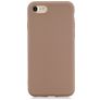 Mobigear Colors iPhone SE (2020) Hülle Flexibles TPU Backcover - Braun