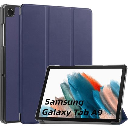 Mobigear Tri-Fold Samsung Galaxy Tab A11 Hülle Klapphülle - Dunkelblau