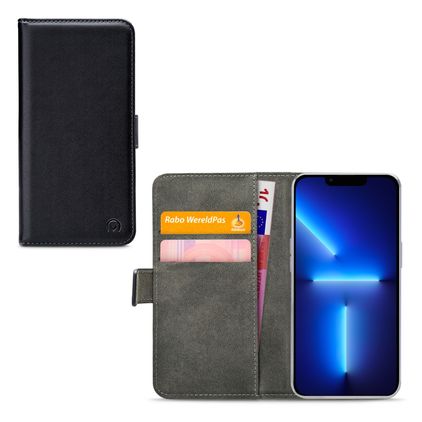 Mobilize Classic Gelly Wallet iPhone 13 Pro Hülle Klapphülle Geldbörse - Schwarz