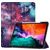 Mobigear Tri-Fold Gel iPad Pro 12.9 Zoll (2022) Hülle Klapphülle + Stifthalter - Milky Way