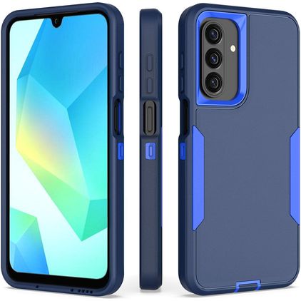 Mobigear Rugged Samsung Galaxy A26 Hülle Hardcase Backcover Stoßfest - Dunkelblau