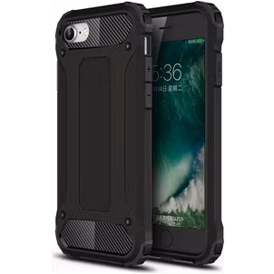 Mobigear Outdoor iPhone 7 Hülle Hardcase Backcover Stoßfest - Schwarz