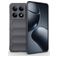 Mobigear Bumpy Xiaomi 14T Pro Hülle Flexibles TPU Backcover - Grau