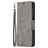 Mobigear Retro Lambskin Wallet Case Gray Samsung Galaxy A32 5G