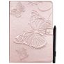 Mobigear Luxury Folio Case Butterfly Rose Gold Apple iPad 8 (2020) / iPad 7 (2019) / Air (2019) / Pro 10.5