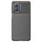 Mobigear Groove Motorola Moto G53 5G Hülle Flexibles TPU Backcover - Schwarz