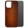 Mobilize Premium iPhone 15 Pro Max MagSafe Hülle Echtes Leder Backcover - Burned Cognac