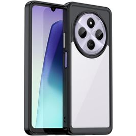 Mobigear Crystal Xiaomi Redmi 14C Hülle Hardcase Backcover - Schwarz