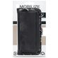 Mobilize Magnet Zipper iPhone 7 Hülle Abnehmbare 2in1 Klapphülle Geldbörse - Schwarz