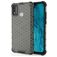 Mobigear Honeycomb HONOR 9X Lite Hülle Hardcase Backcover Stoßfest - Grau