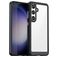 Mobigear Crystal Samsung Galaxy S24 Hülle Hardcase Backcover - Transparent / Schwarz
