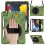 Mobigear SureGrip XGuard iPad 9 (2021) Hülle Kunststoff,Silikon Backcover + Stifthalter + Schulterträger + Ständer - Camouflage