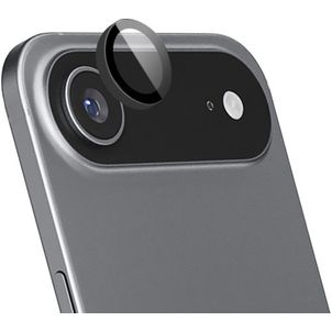 Mobiparts iPhone Air Panzerglas Gehärtetes Glas Kameralinsen Schutz - Hüllenfreundlich - Schwarz