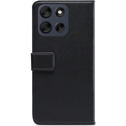 Mobilize Classic Gelly Motorola Moto G56 Hülle Klapphülle Geldbörse - Schwarz