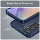 Mobigear Brushed Slim Samsung Galaxy A55 Hülle Flexibles TPU Backcover - Blau