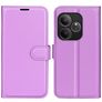 Mobigear Classic Realme GT 6 Hülle Klapphülle Geldbörse - Lila