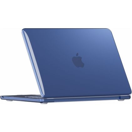 Mobigear Crystal Case MacBook Neo 13 Zoll (2026) Hardcase Hülle MacBook Case - Indigo - Model A3404