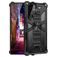 Mobigear Armor Stand Samsung Galaxy S22 Ultra Hülle Hardcase Backcover Stoßfest mit Ständer - Schwarz