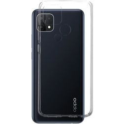 Mobiparts Classic Transparent OPPO A15 TPU (flexibel) Backcover - Transparent
