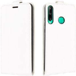 Mobigear Huawei P40 Lite E Hülle Flipcase - Weiß