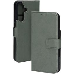 Mobiparts Classic Wallet Samsung Galaxy A26 MagSafe Hülle Klapphülle - Stone Green