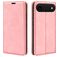 Mobigear Retro Slim iPhone Air Hülle Klapphülle Geldbörse - Pink